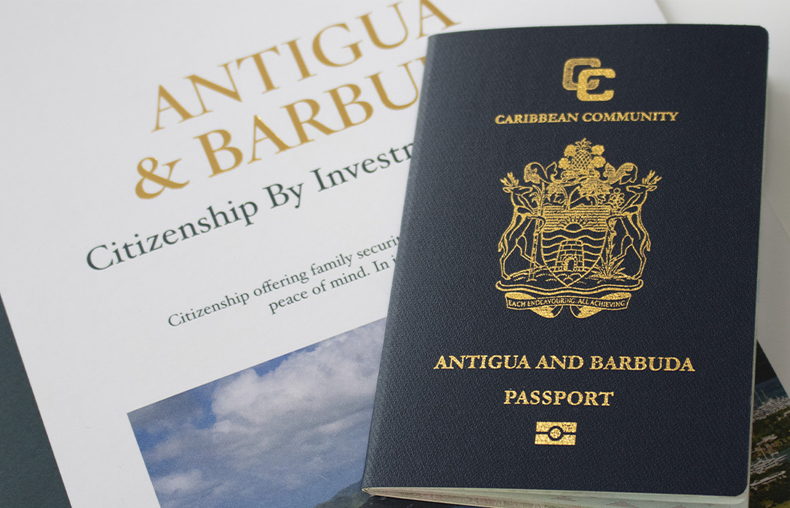 安提瓜护照 — 免签165个国家，仅次于欧盟护照